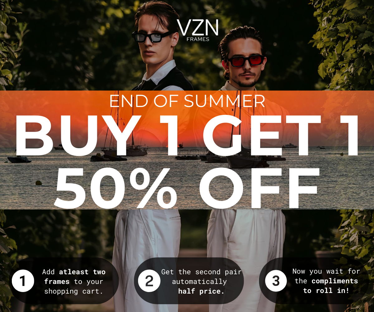 BUY 1 GET 1 50%