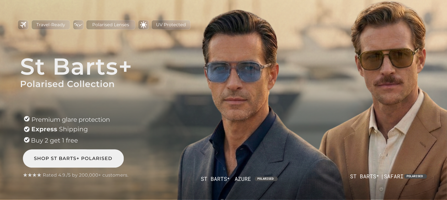 St Barts⁺ | Polarised