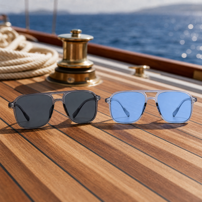 Yacht Club Rotation | Sterling + Azure Polarised